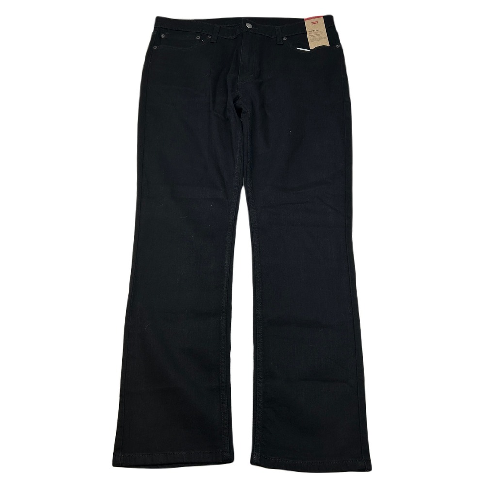 Levi's 511 Slim Jeans Men's Size 38x32 Black Advanced Stretch NEW‎